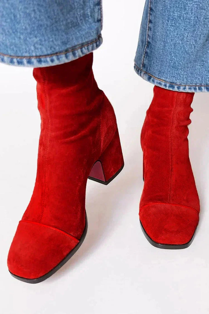 Alma – Suede ankle boots
