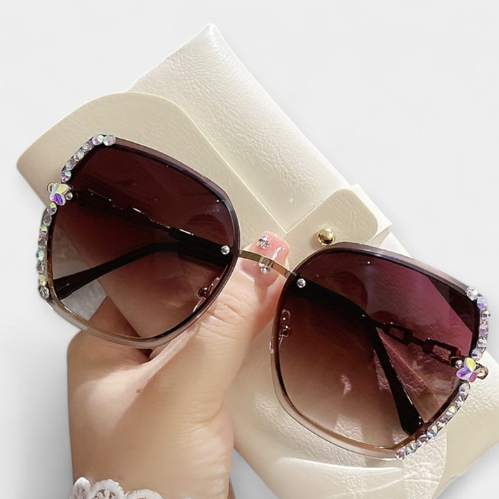 Women's glasses with a gradient effect