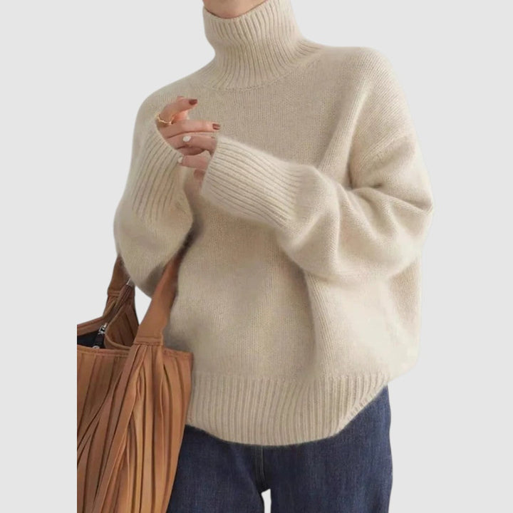 Isa - High cashmere collar