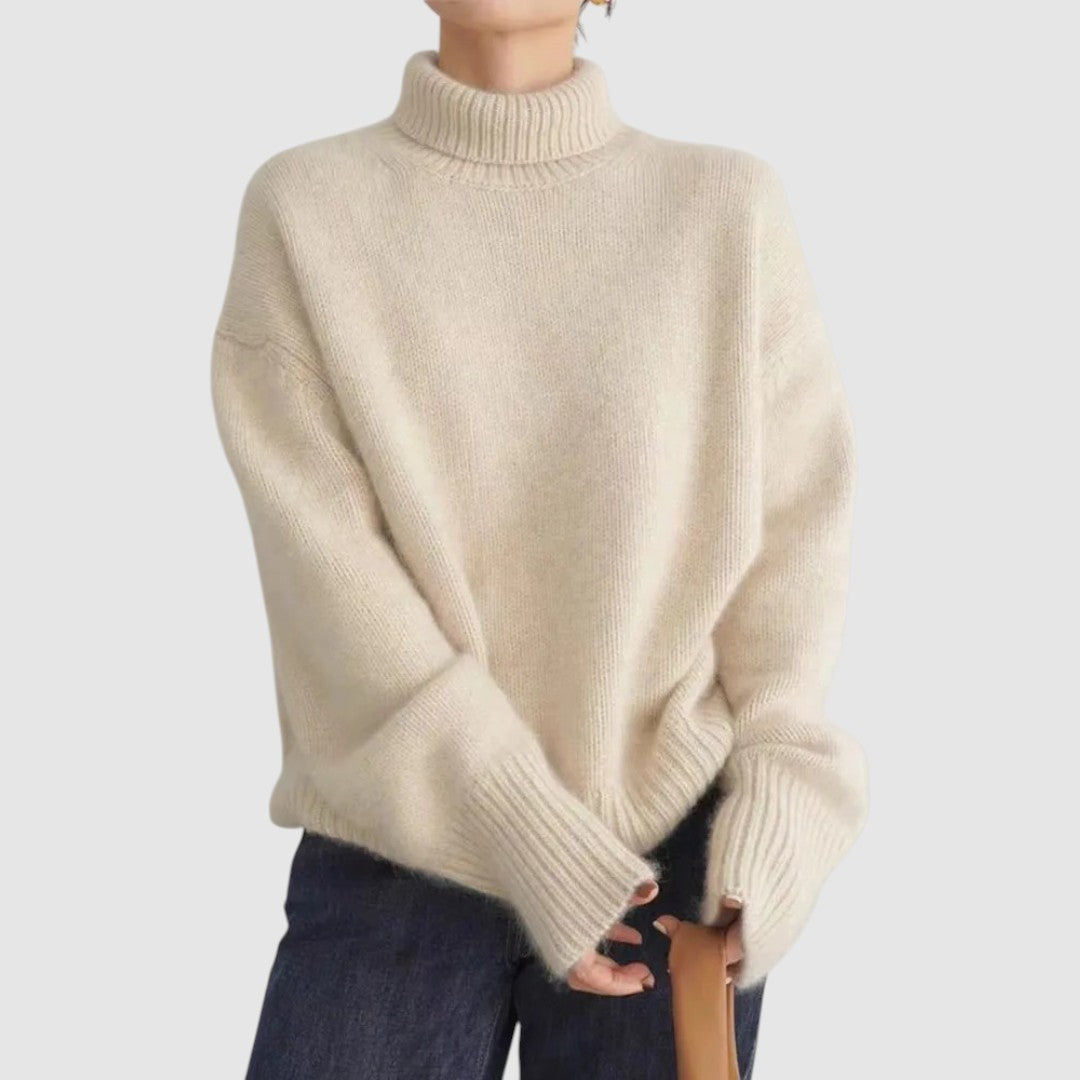 Isa - High cashmere collar