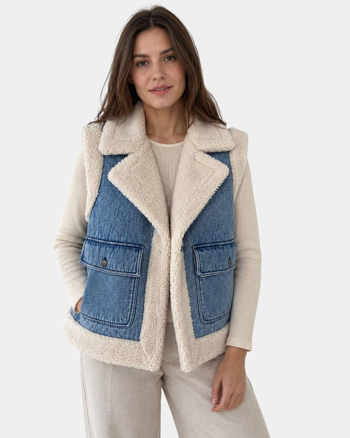 Sylianne Denim Vest