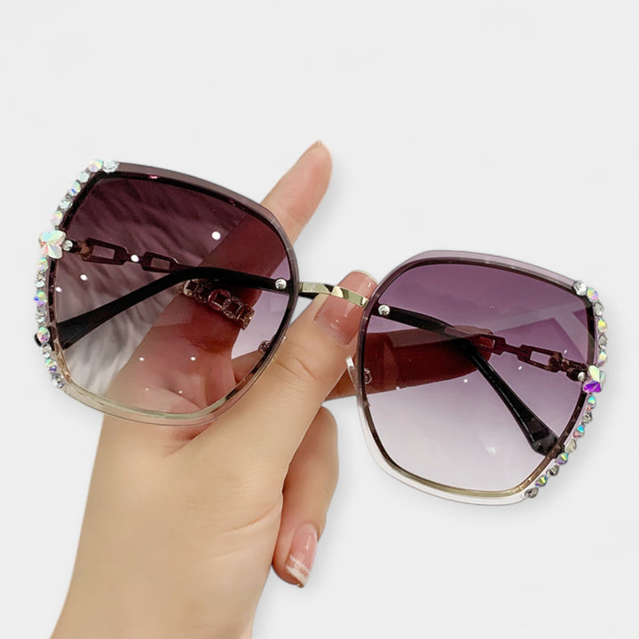 Women's glasses with a gradient effect