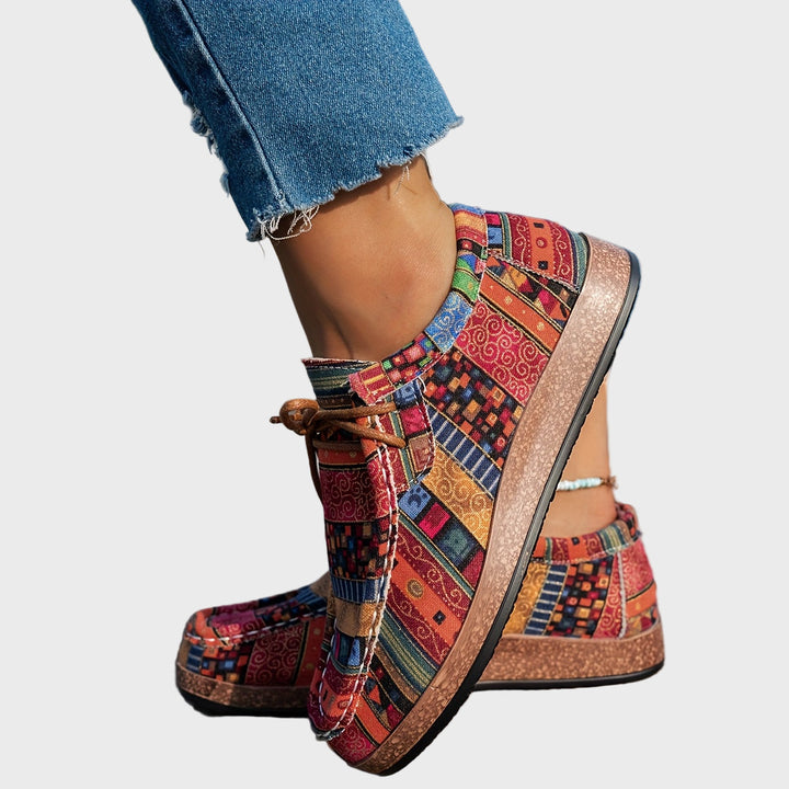 Beáta - Colourful Boho Shoes