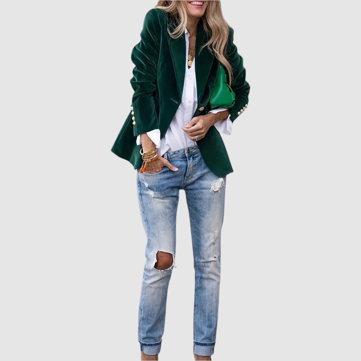 Natálie - Elegant velvet jacket
