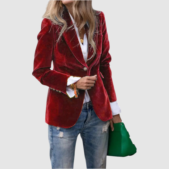 Natálie - Elegant velvet jacket