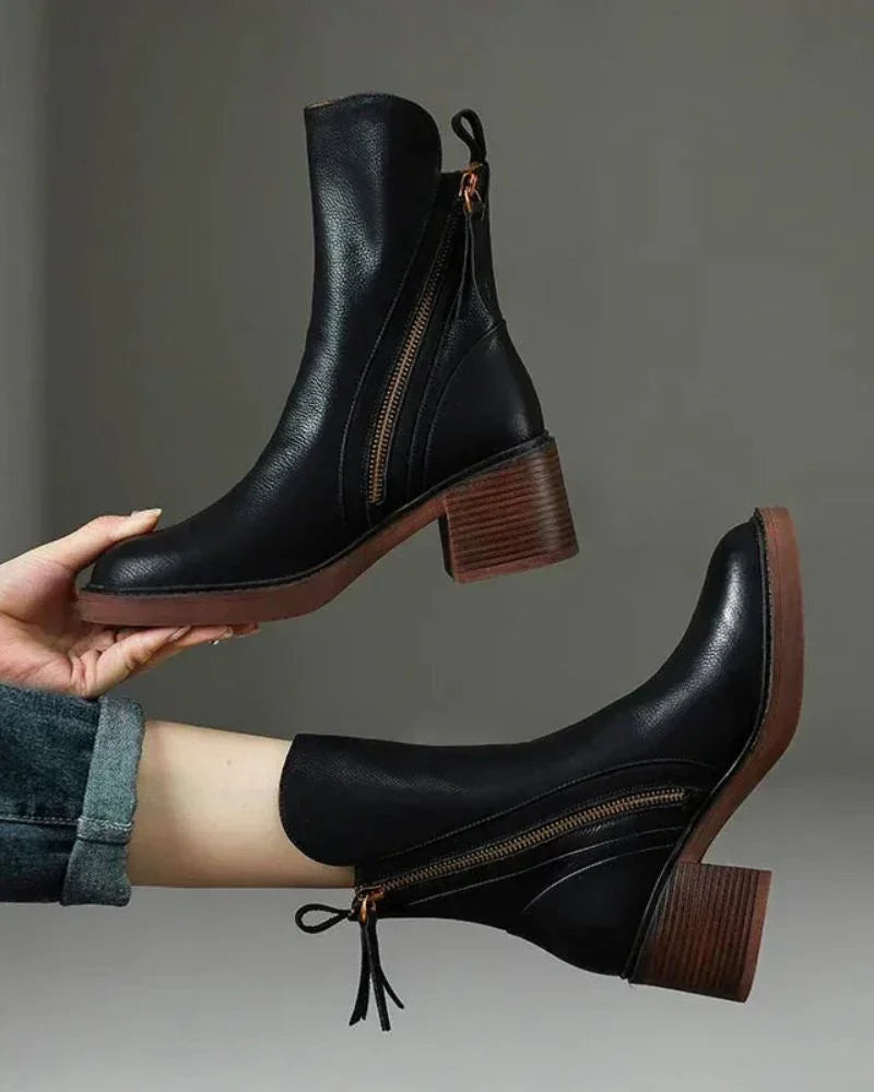Valorine Leather Boots
