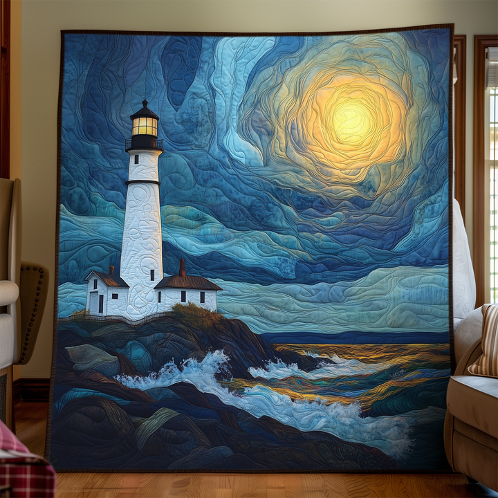 Harbor of Hope Quilted Blanket