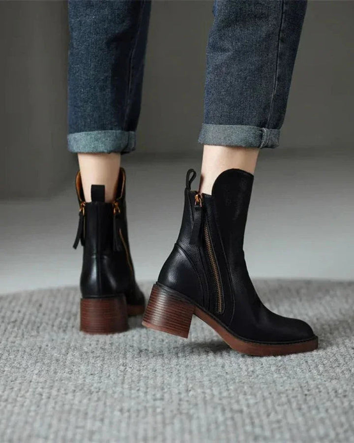 Valorine Leather Boots