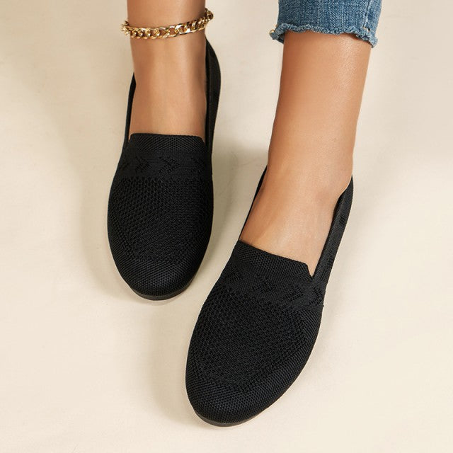 Mesh Slip-On Loafers