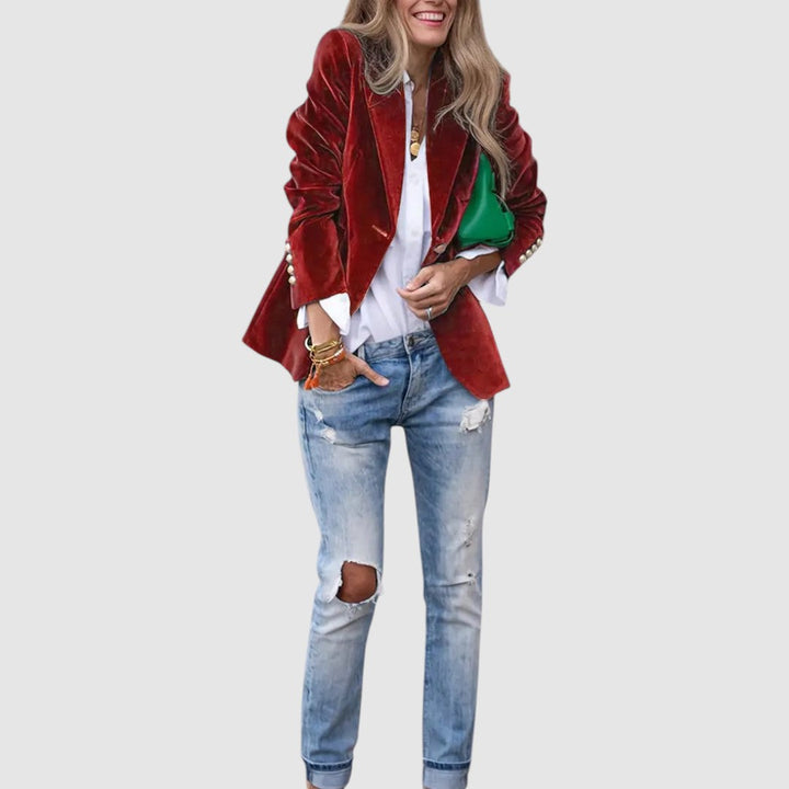 Natálie - Elegant velvet jacket