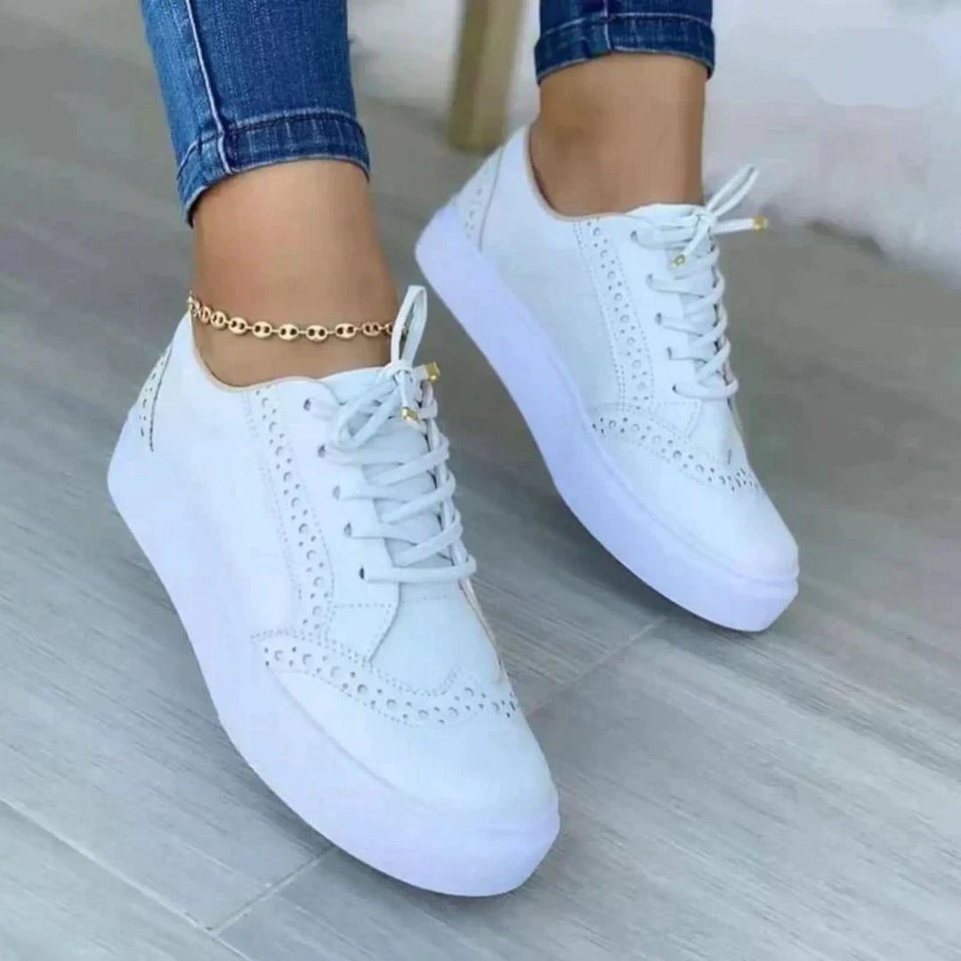 Platform Brogue Sneakers