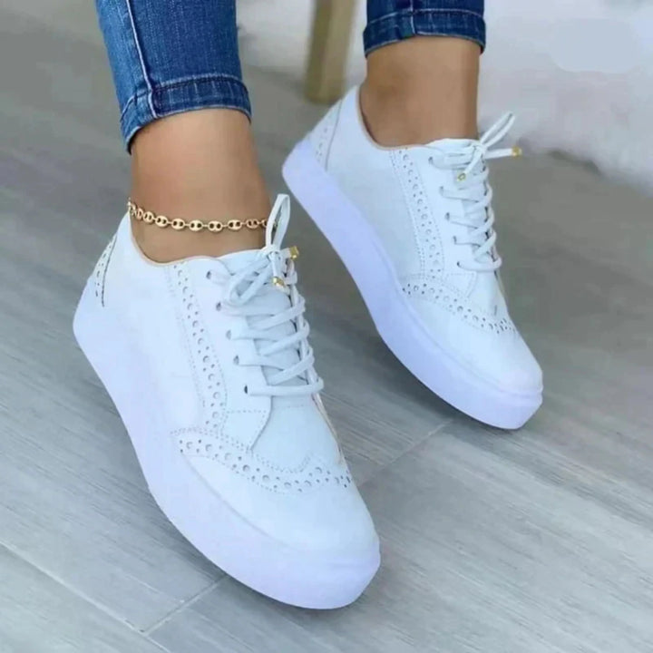Platform Brogue Sneakers