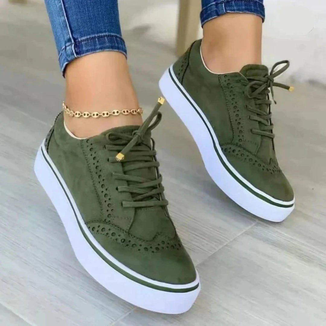 Platform Brogue Sneakers