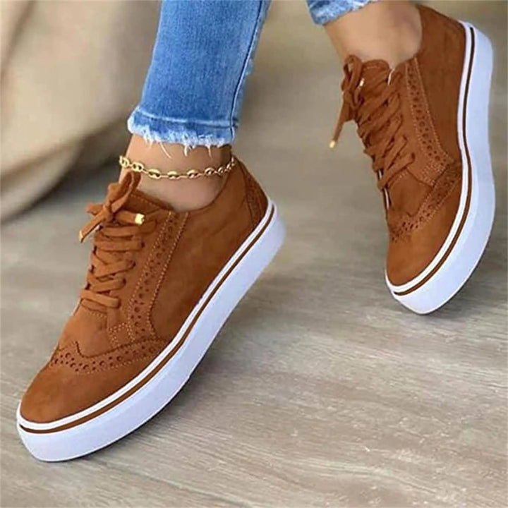 Platform Brogue Sneakers