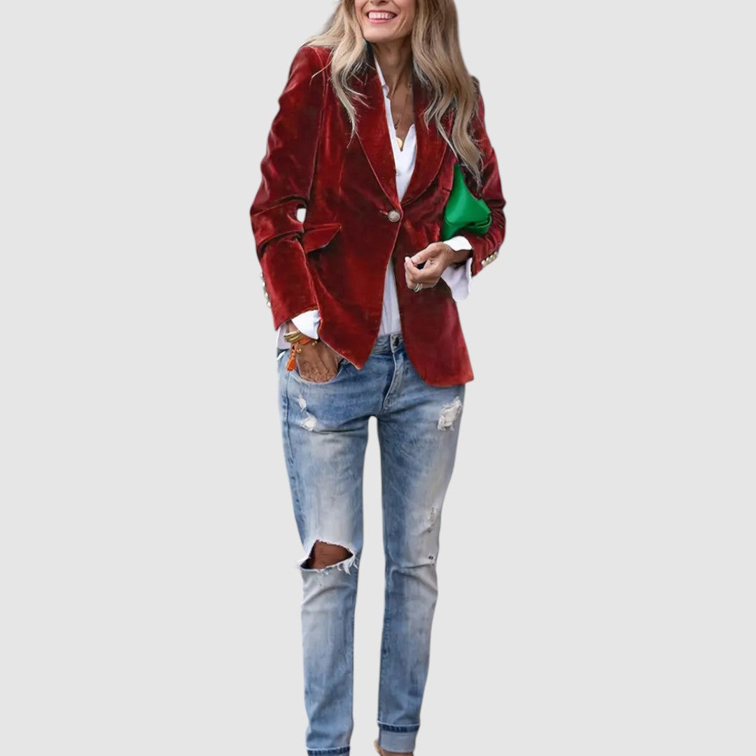 Natálie - Elegant velvet jacket