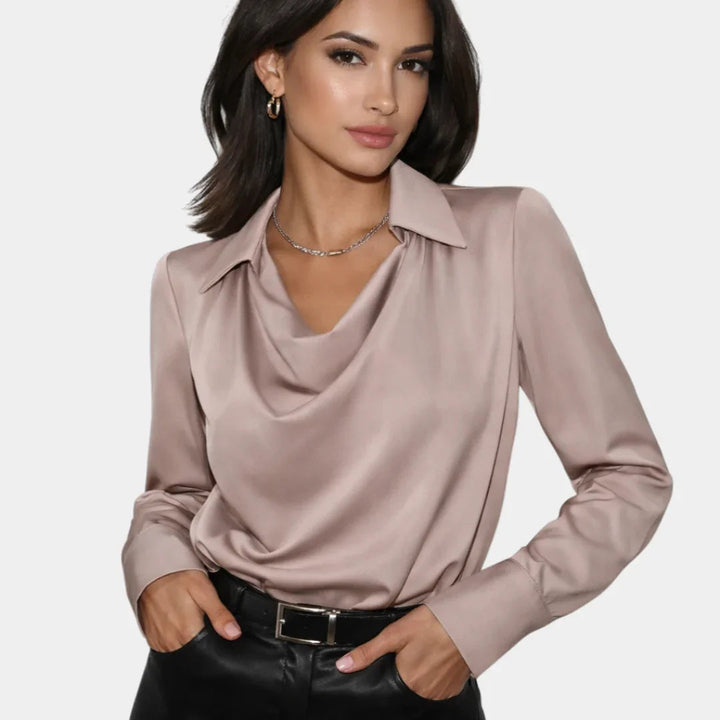 Sophie Satin Blouse
