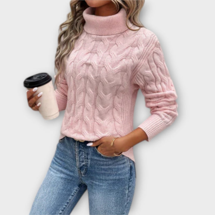 Amelia – Elegant turtleneck sweater