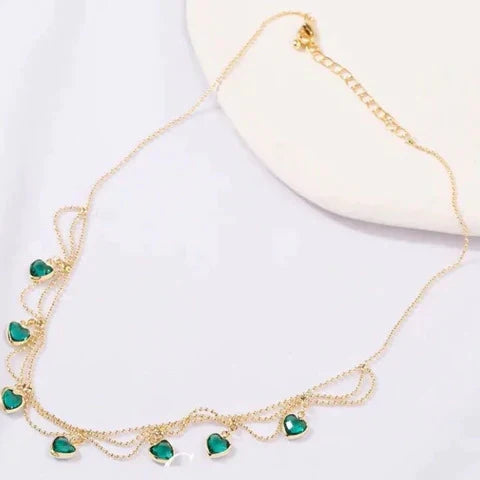 Heart-shaped necklace