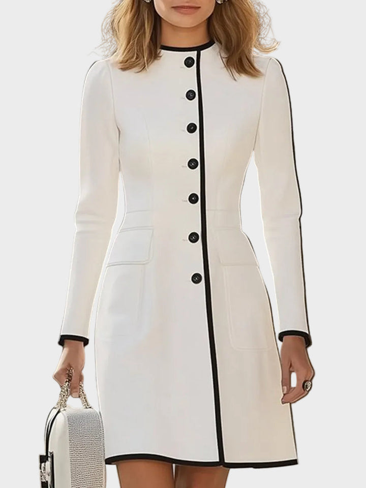 Ksenia – contrast midi dress