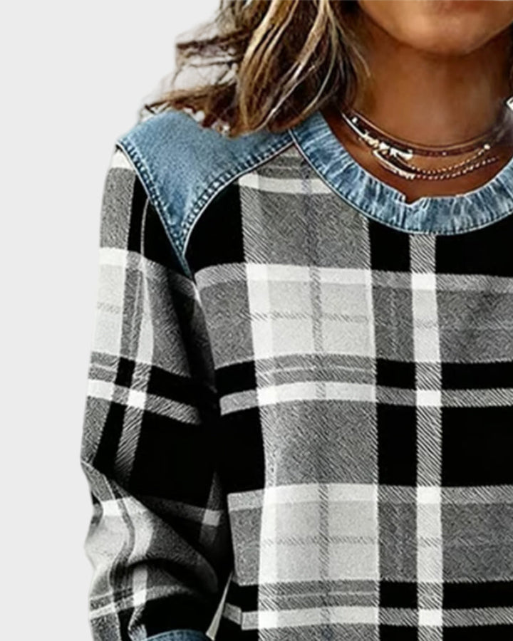 Ivy – Women's Patchwork Sweatshirt