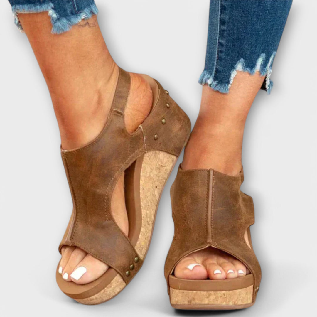 Lina - Wedge sandals