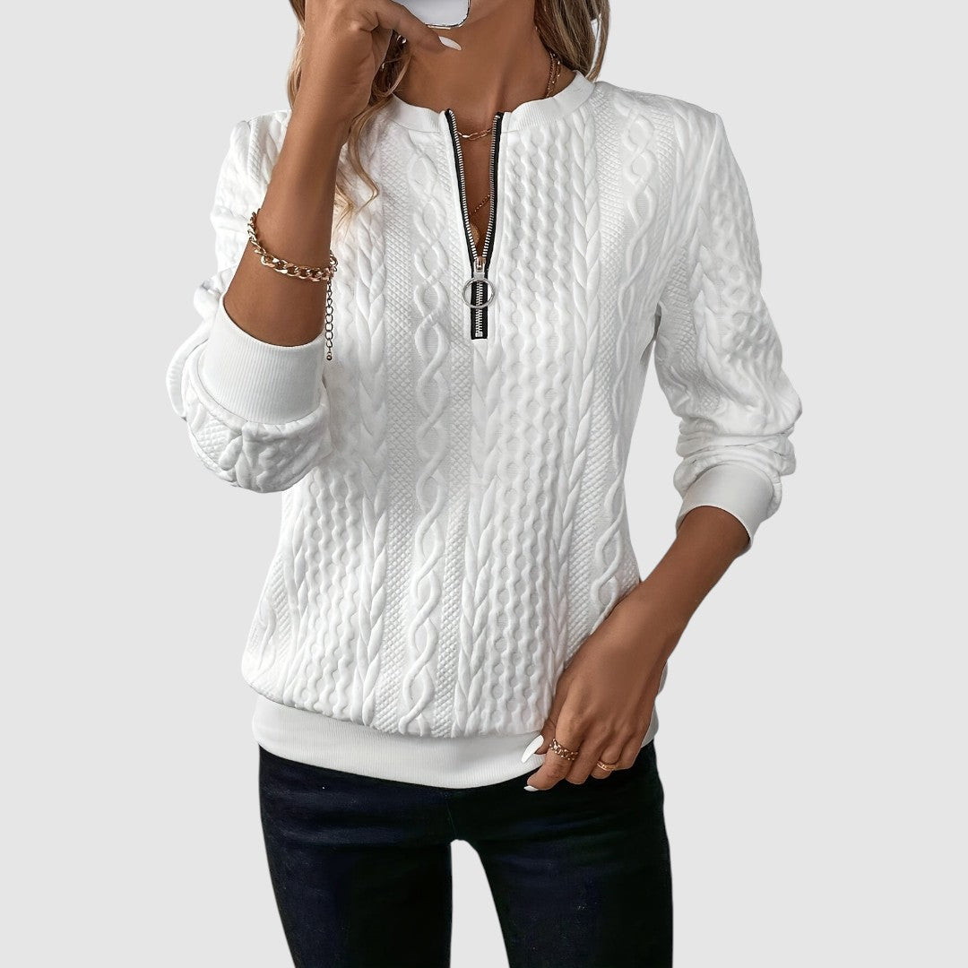 Rozárie - Stylish knitted sweater