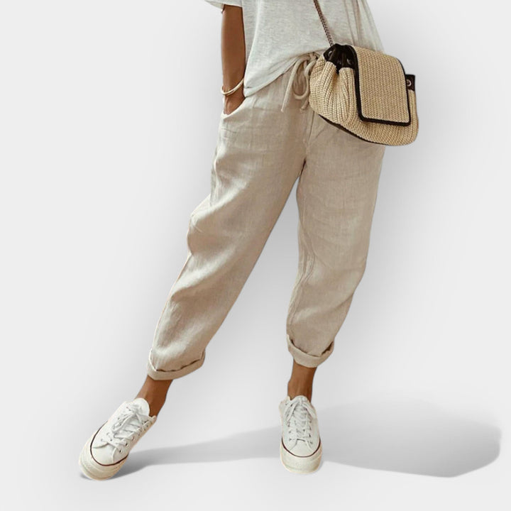Ema - Light linen trousers