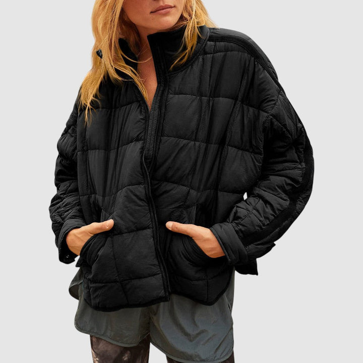 Gabriela - Light, compact quilted jacket with zipper