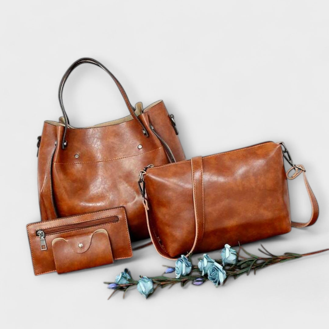 Cecile. - 4 piece vintage bag