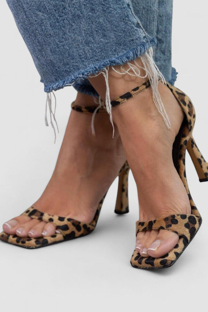 Giulia™ - Leopard-print high-heeled sandals