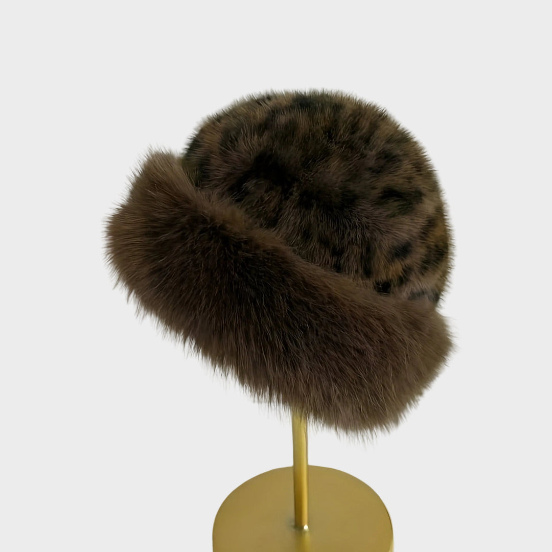 Zuzanna – Leopard print hat