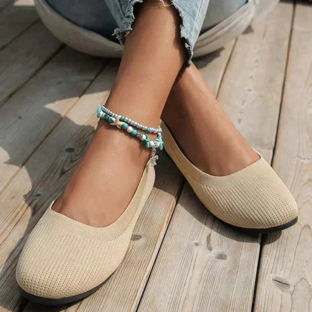 Orthopedic Women’s Knitted Sandals with Comfortable Fit