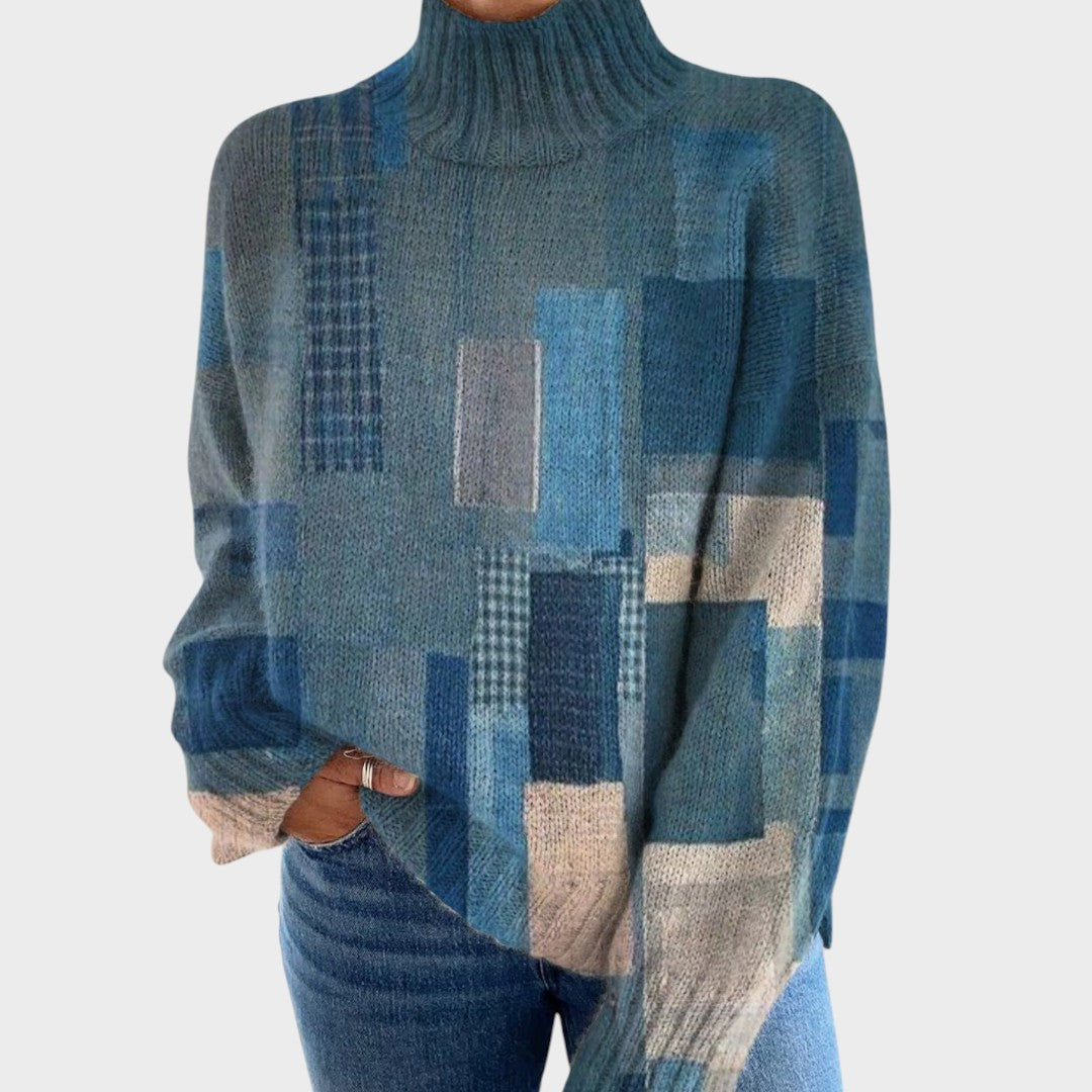 Alexandra - Artistic turtleneck sweater