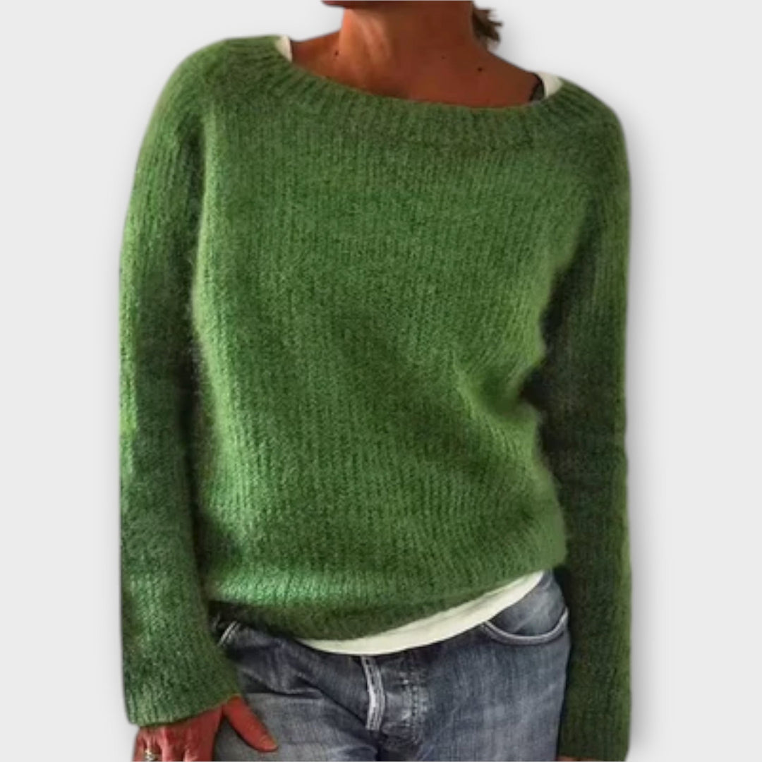 Regine – solid knitted sweater