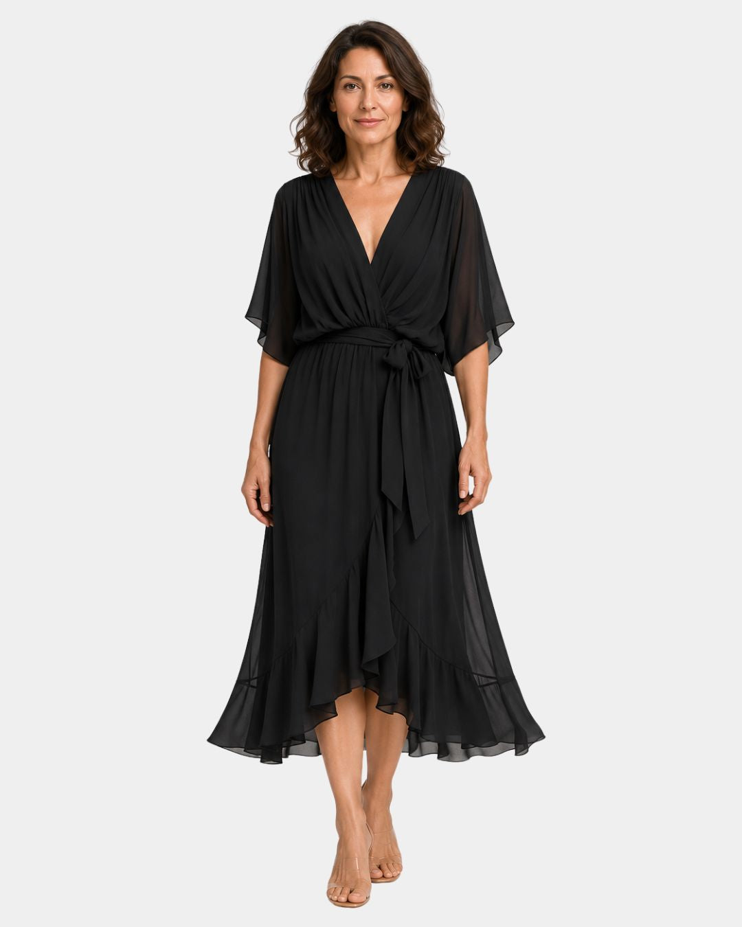 Carmen Chiffon Dress