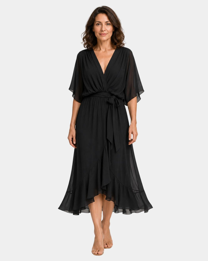 Carmen Chiffon Dress