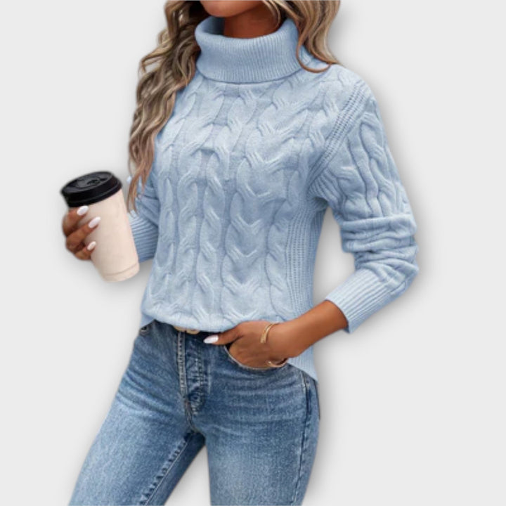 Amelia – Elegant turtleneck sweater