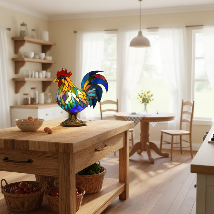 Ollie the Vibrant Rooster