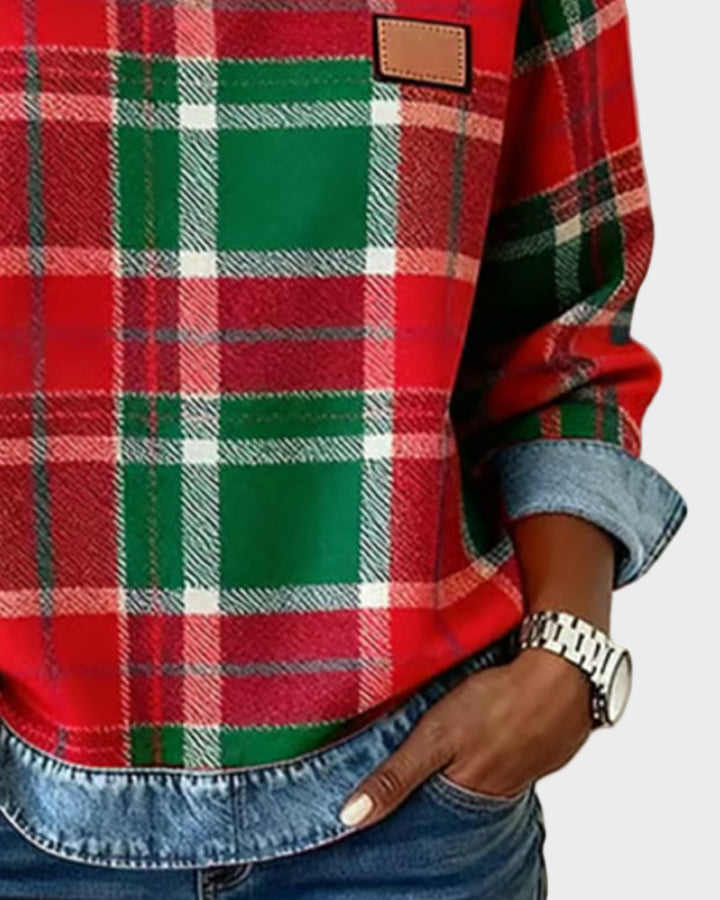 Ivy – Women's Patchwork Sweatshirt