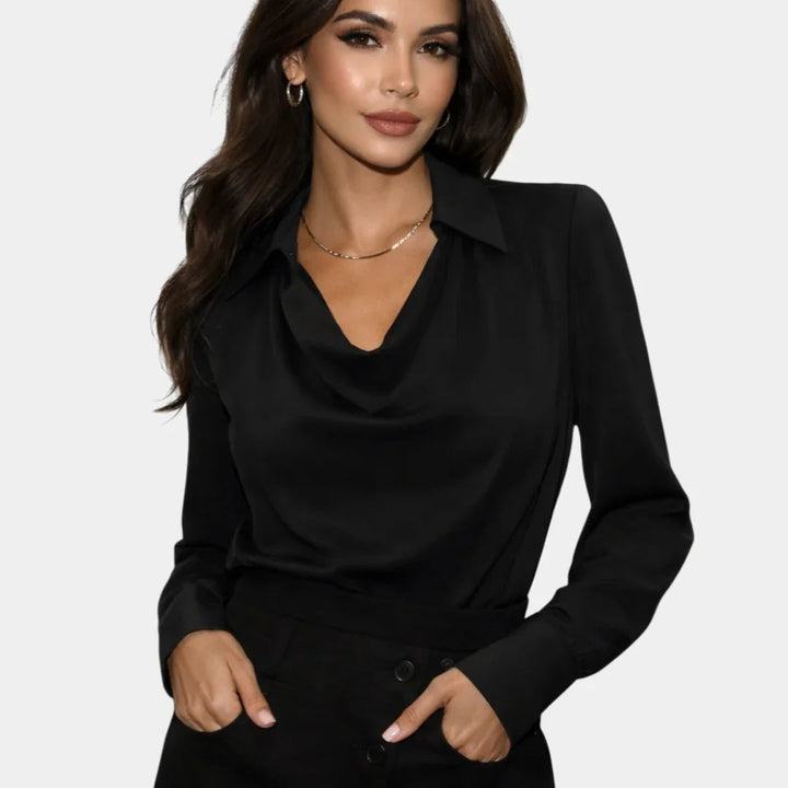 Sophie Satin Blouse