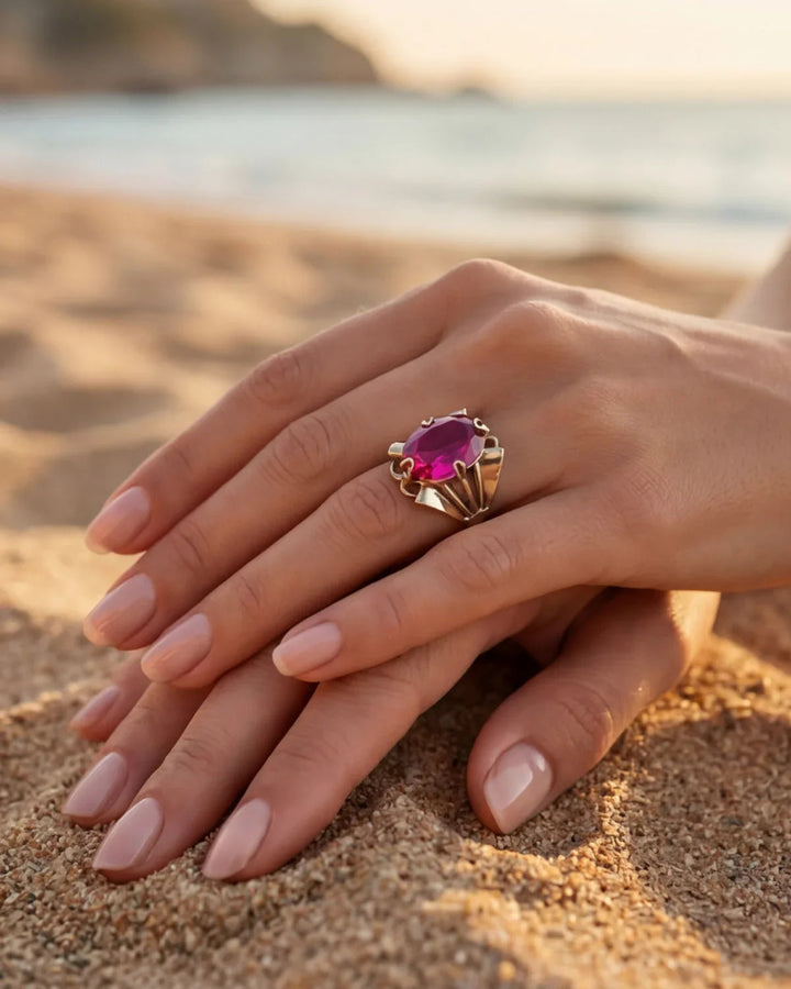 Livia Sapphire Ring