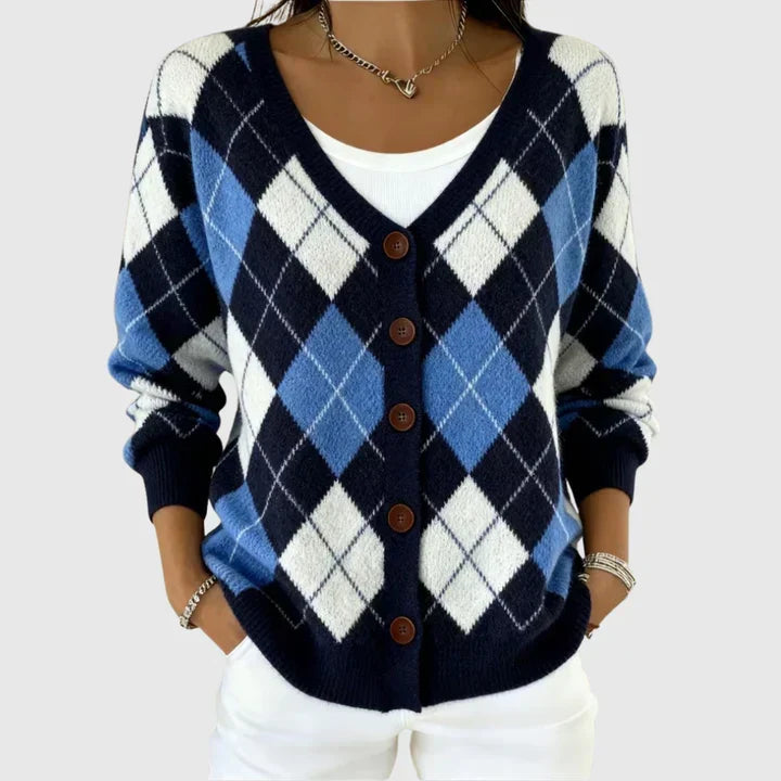 Comfort Cardigan with Knitted Hood
