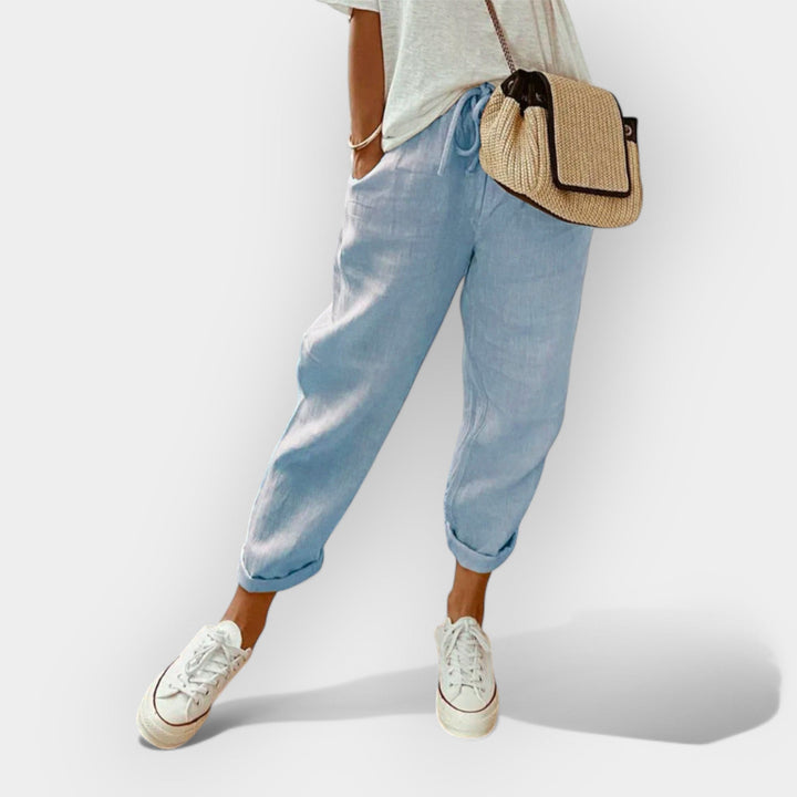 Ema - Light linen trousers