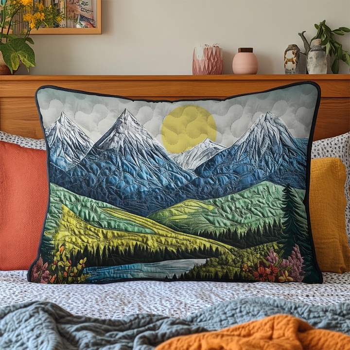 Sunrise Trail Quilted Bedding Pillow Case