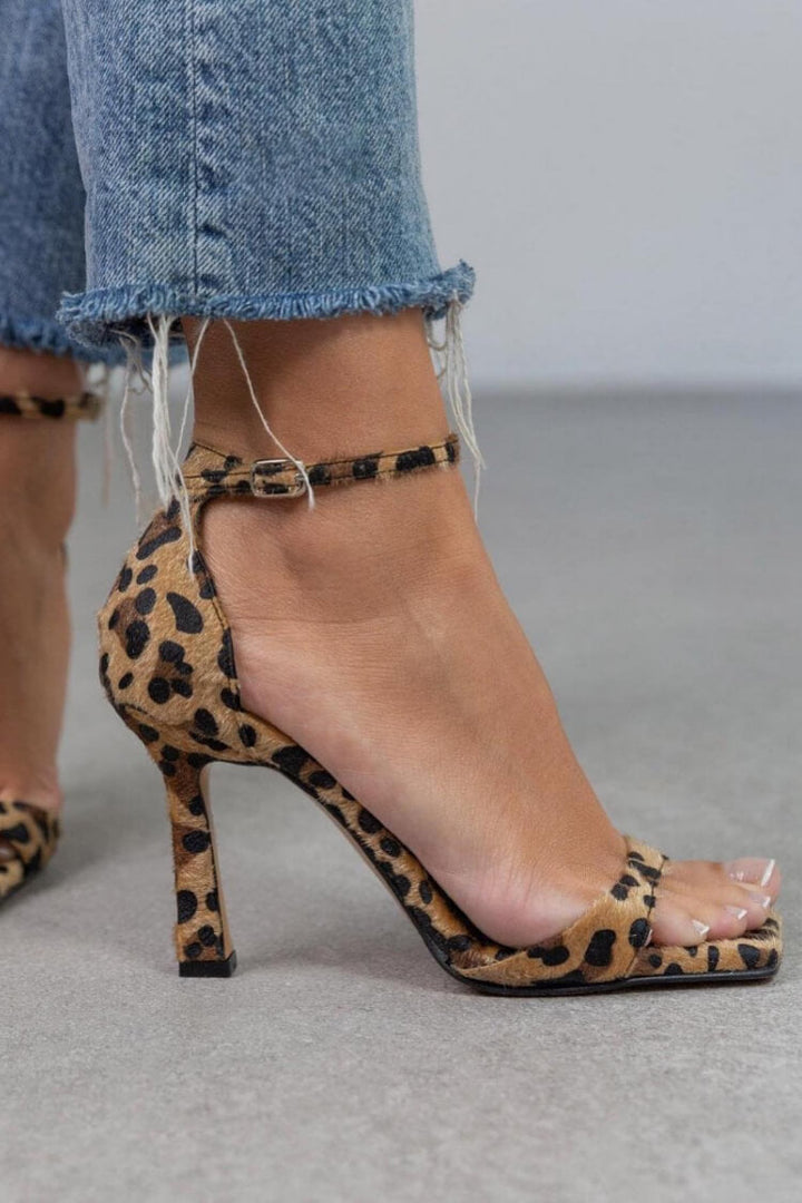 Giulia™ - Leopard-print high-heeled sandals