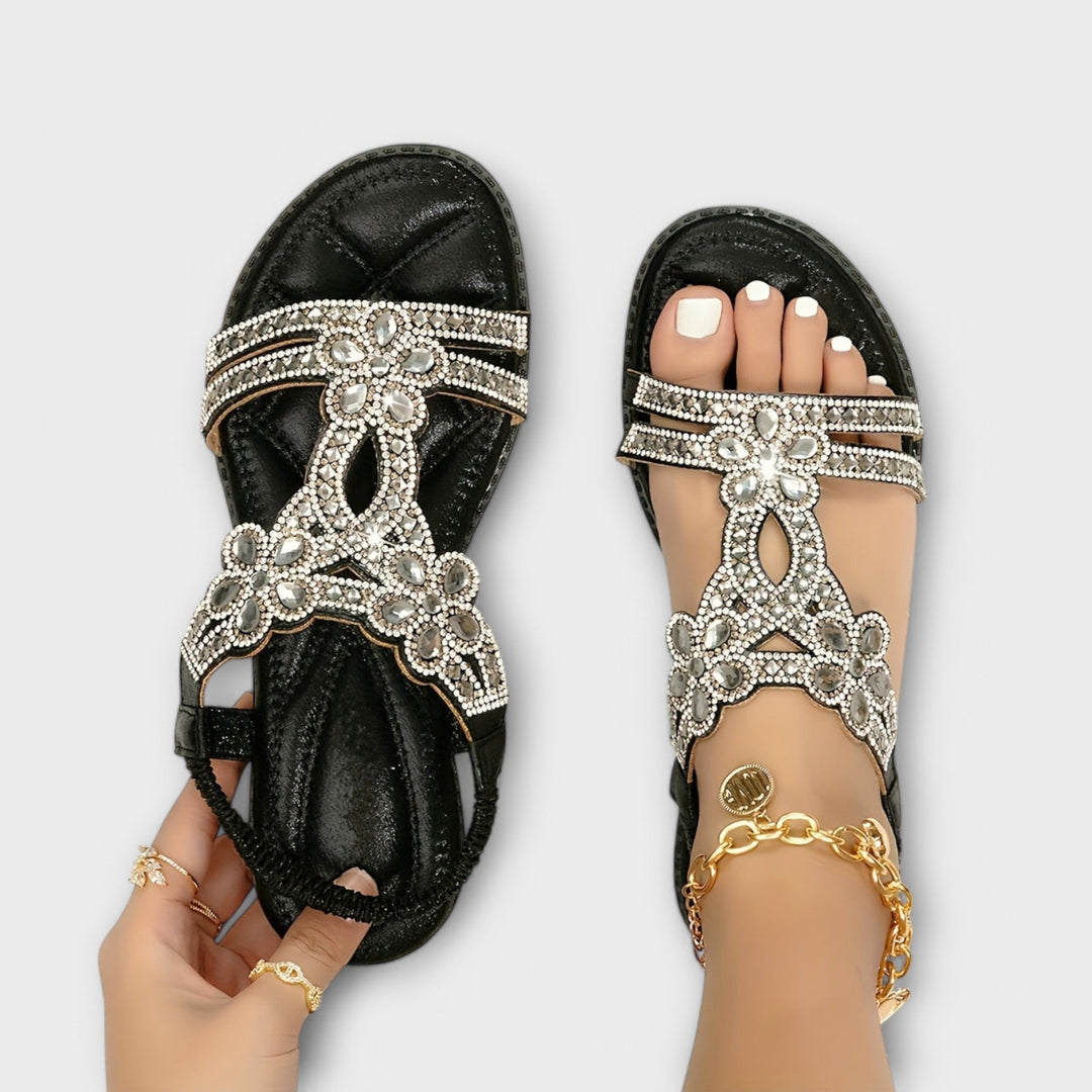 Birgit - Orthopedic sandals with boho charm