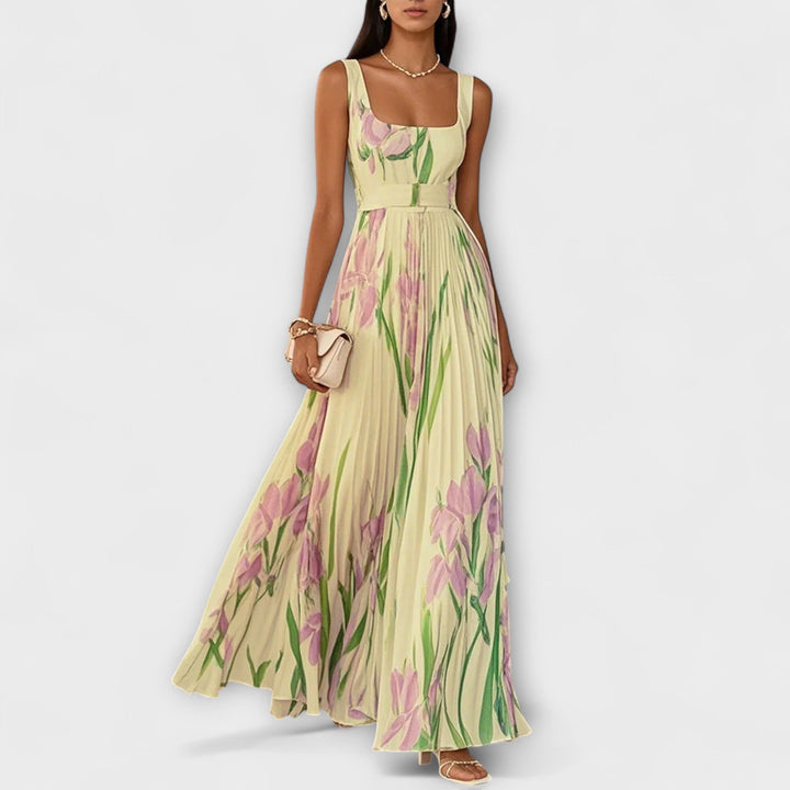Penélope - Maxi dress with Chiffon