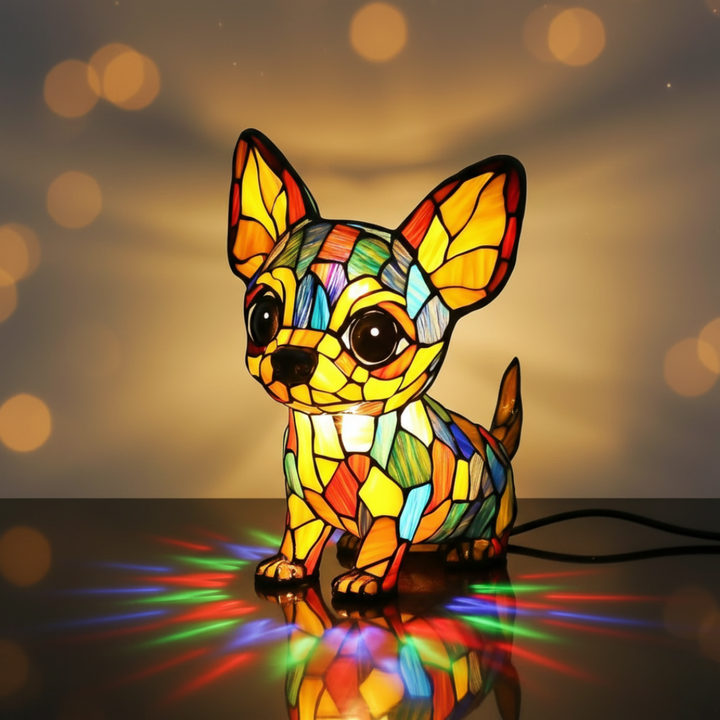 Charming Chihuahua Lamp