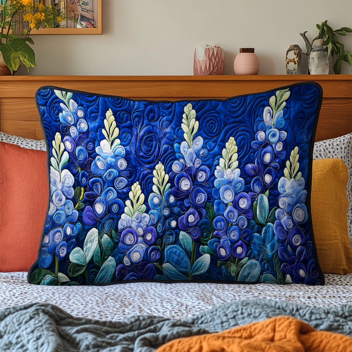 Country Bloom Quilted Bedding Pillow Case