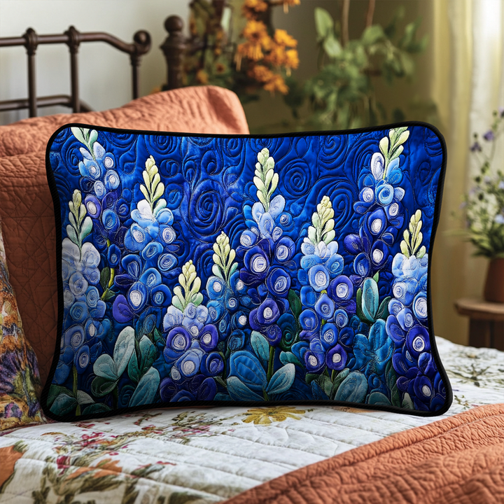 Country Bloom Quilted Bedding Pillow Case